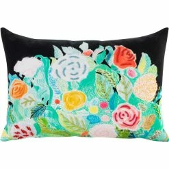 Top 10 ???? Demdaco ArtLifting Floral Lumbar Pillow ????