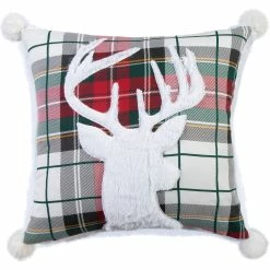 Cheapest ✨ Levtex Home Thatch Home Spencer Plaid Deer Pillow ????