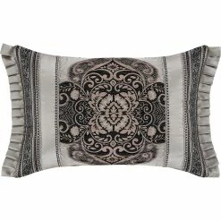 Top 10 ???? J. Queen New York Desiree Silver Boudoir Decorative Throw Pillow ????