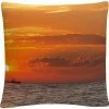 New ???? Trademark Fine Art Fishing Boat Sunset Decorative Throw Pillow ✔️ -Bargoose shop unnamed file 1005