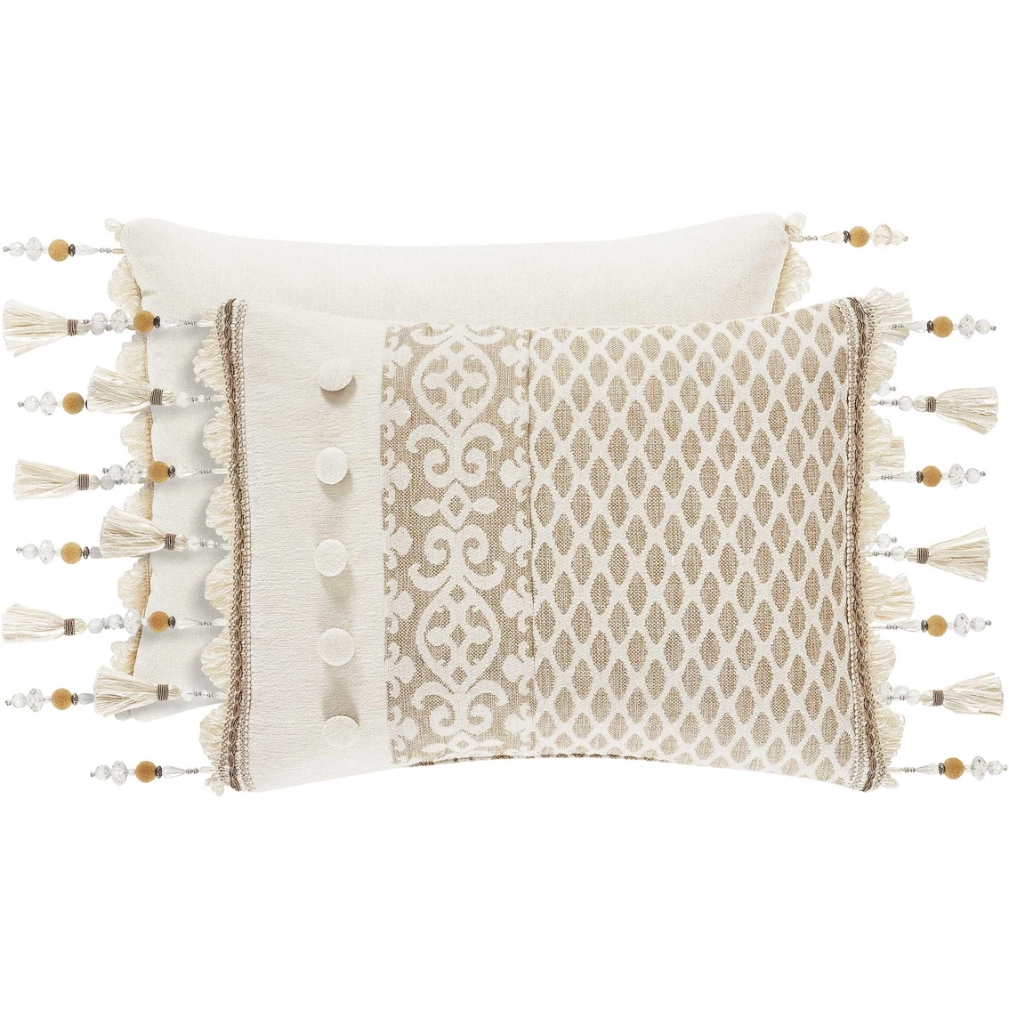 Wholesale ???? J. Queen New York Milano Sand Boudoir Decorative Throw Pillow ✨ 3 Wholesale ???? J. Queen New York Milano Sand Boudoir Decorative Throw Pillow ✨