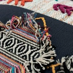 Best Pirce ???? Rizzy Home Abstract Dark Blue Polyester Filled Pillow 20 In. X 20 In. ❤️ -Bargoose shop unnamed file 1046