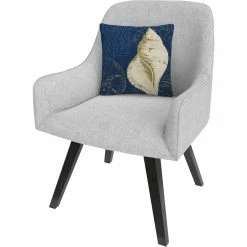 Discount ⌛ Trademark Fine Art Pela Studio Coastal Moonlight IV Teal Decorative Throw Pillow ???? -Bargoose shop unnamed file 105