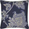 Buy ???? Rizzy Home Floral Blue Square Decorative Throw Pillow ???? -Bargoose shop unnamed file 1058