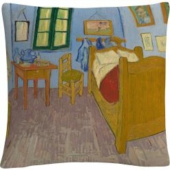 Best reviews of ???? Trademark Fine Art Van Gogh's Bedroom At Arles Decorative Throw Pillow ????