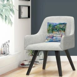 Discount ???? Trademark Fine Art Manor Shadian Lahaina Marina Decorative Throw Pillow ???? -Bargoose shop unnamed file 1093