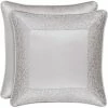Best deal ???? J. Queen New York La Scala Silver 18 In. Square Decorative Throw Pillow ????