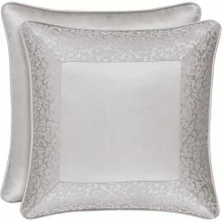Best deal ???? J. Queen New York La Scala Silver 18 In. Square Decorative Throw Pillow ????