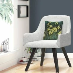 Discount ???? Trademark Fine Art Claude Monet The Yellow Irises Decorative Throw Pillow ???? -Bargoose shop unnamed file 1099