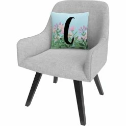 Budget ???? Trademark Fine Art Floral Garden Letter Illustration Decorative Throw Pillow ???? -Bargoose shop unnamed file 113