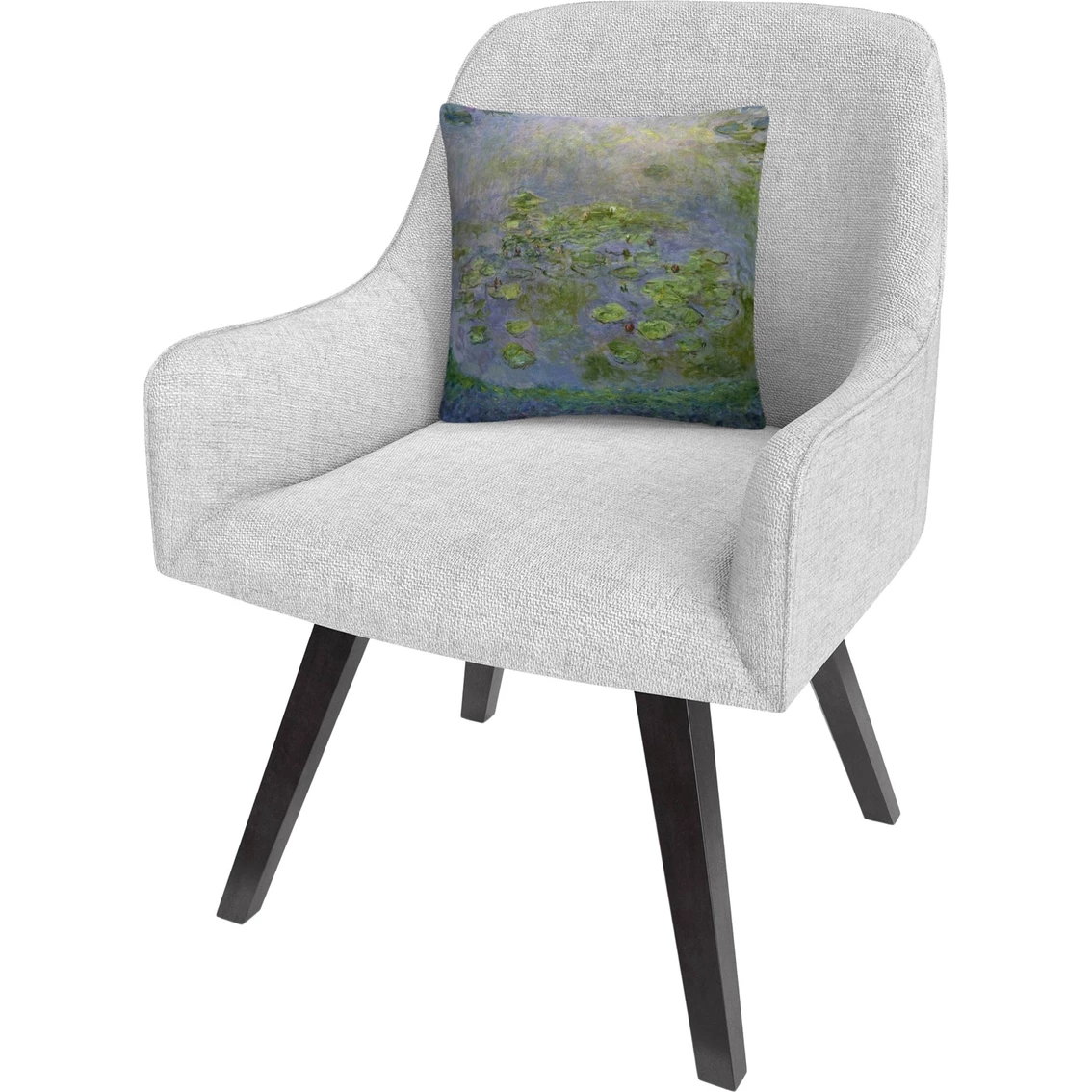 Deals ???? Trademark Fine Art Claude Monet Nympheas Waterlilies Decorative Throw Pillow ???? 4 Deals ???? Trademark Fine Art Claude Monet Nympheas Waterlilies Decorative Throw Pillow ???? - Image 2