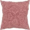 Discount ❤️ Rizzy Home Solid Pink Square Decorative Throw Pillow ???? -Bargoose shop unnamed file 1176