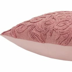 Discount ❤️ Rizzy Home Solid Pink Square Decorative Throw Pillow ???? -Bargoose shop unnamed file 1178