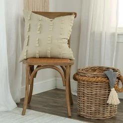 Best Pirce ⭐ Donny Osmond Solid Natural 20x20 In. Polyester Filled Pillow ???? -Bargoose shop unnamed file 119