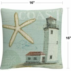 Best Pirce ???? Trademark Fine Art Lisa Audit Beach House II Decorative Throw Pillow ⌛ -Bargoose shop unnamed file 1192