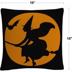 Buy ???? Trademark Fine Art The Witches Broom ???? Halloween Decorative Throw Pillow ???? -Bargoose shop unnamed file 121