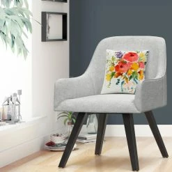 Brand new ???? Trademark Fine Art Sheila Golden White Vase With Flowers Decorative Throw Pillow ✔️ -Bargoose shop unnamed file 1215