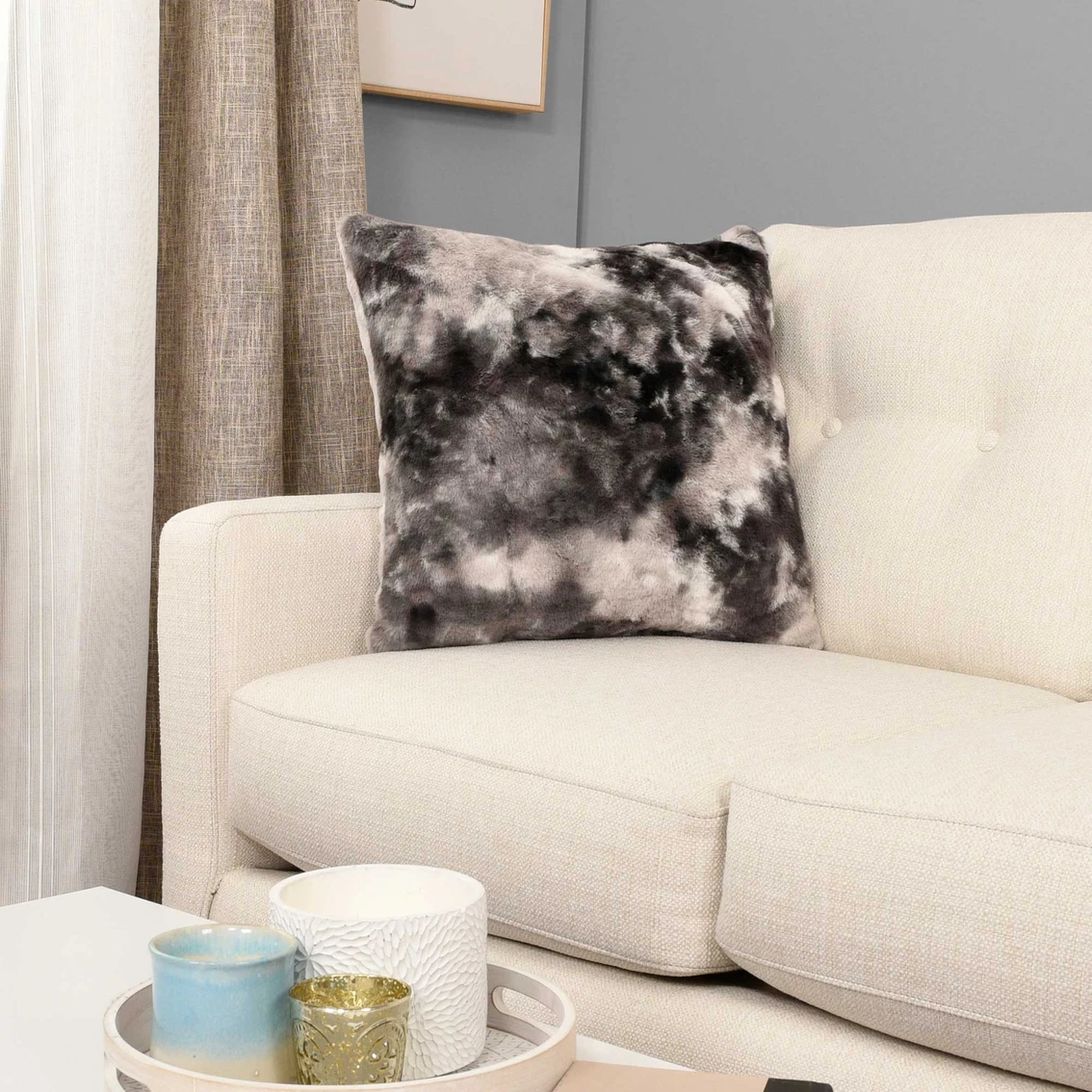 Budget ???? Haven Rainbow 20 X 20 In. Fur Decor Cushion Pillow ❤️ 5 Budget ???? Haven Rainbow 20 X 20 In. Fur Decor Cushion Pillow ❤️ - Image 3