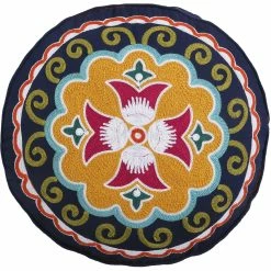 Flash Sale ❤️ Levtex Home Amelie Round Embroidered Pillow ✨