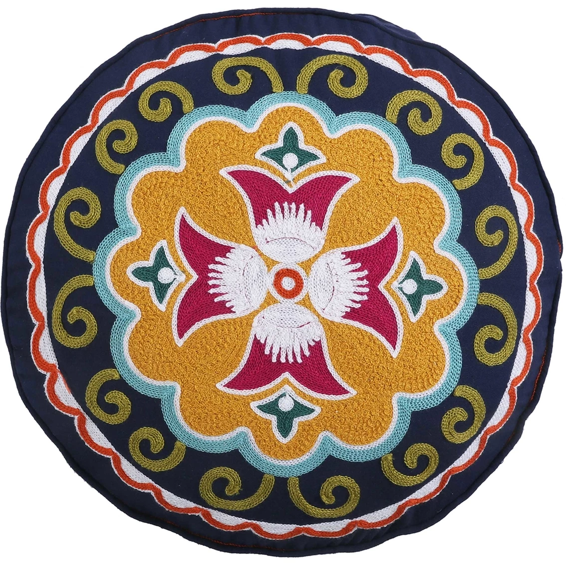 Flash Sale ❤️ Levtex Home Amelie Round Embroidered Pillow ✨ 3 Flash Sale ❤️ Levtex Home Amelie Round Embroidered Pillow ✨