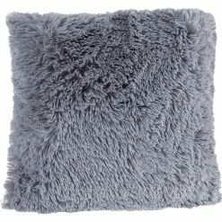 New ???? Hastings Home 24 In. Faux Fur Shag Pillow ????