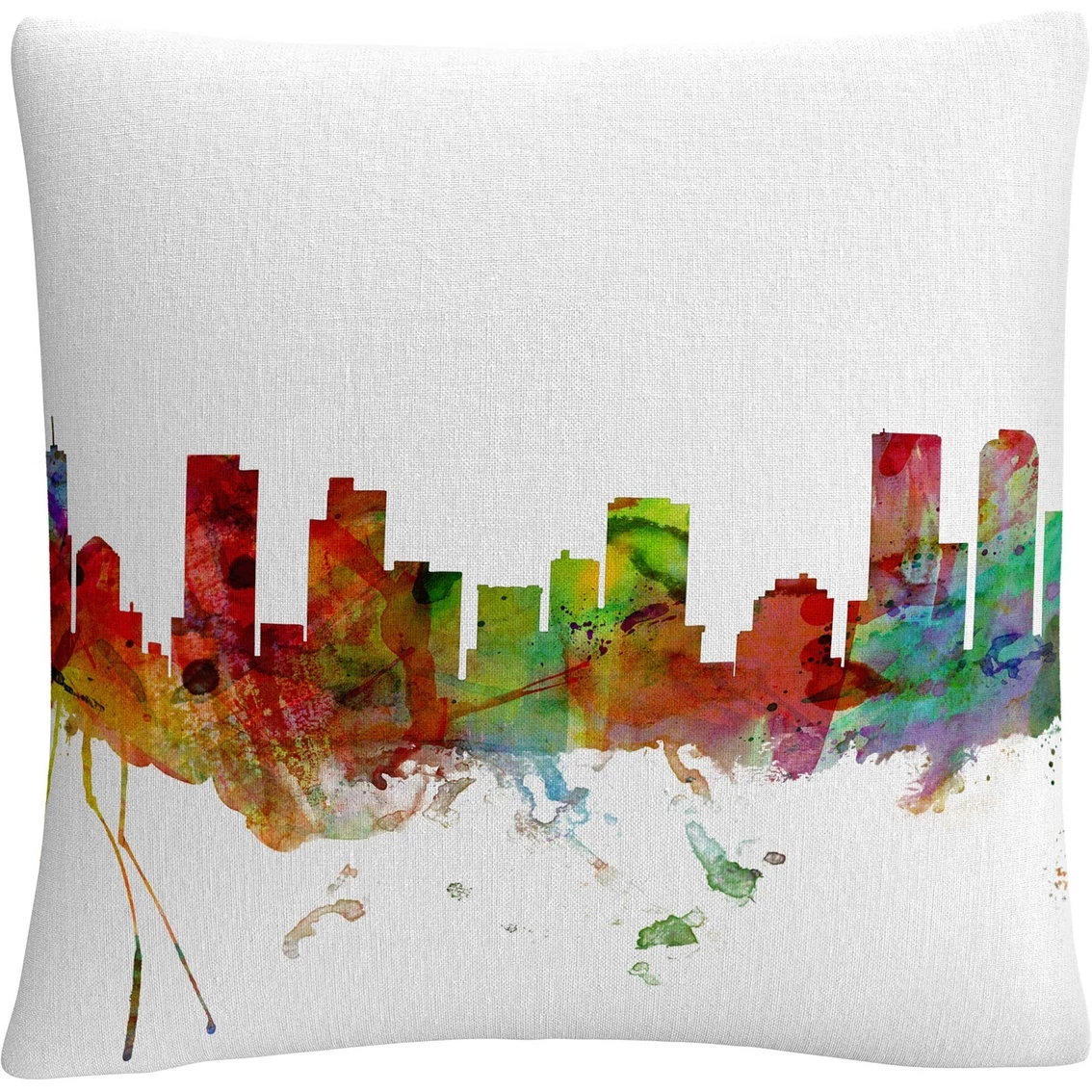Cheapest ⭐ Trademark Fine Art Denver Colorado Skyline Decorative Throw Pillow ???? 3 Cheapest ⭐ Trademark Fine Art Denver Colorado Skyline Decorative Throw Pillow ????