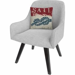 New ???? Trademark Fine Art Wellington Studio Nautical III Red Throw Pillow ❤️ 9 New ???? Trademark Fine Art Wellington Studio Nautical III Red Throw Pillow ❤️ -Bargoose shop unnamed file 1355