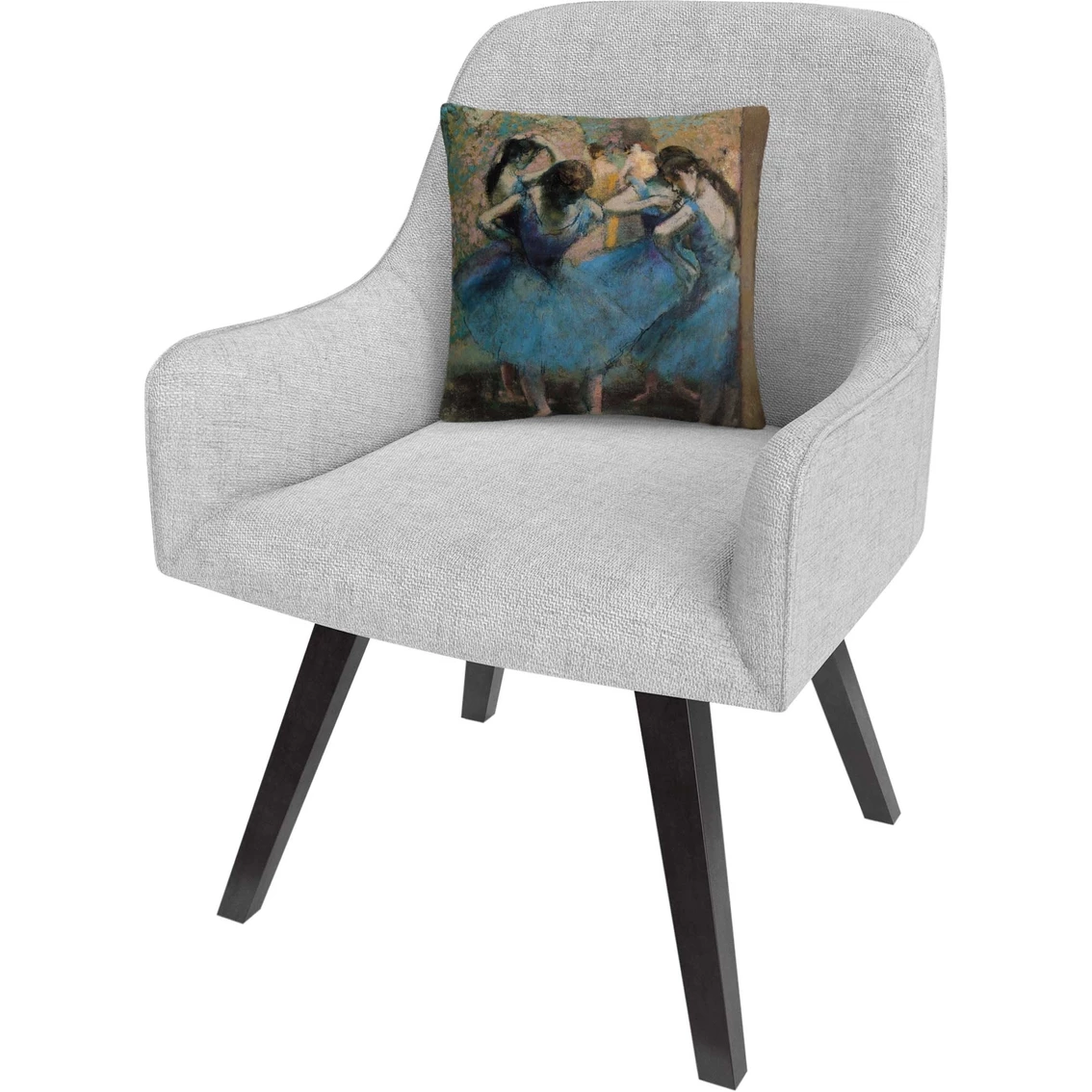 Coupon ???? Trademark Fine Art Edgar Degas Dancers In Blue 1890 Decorative Throw Pillow ❤️ 5 Coupon ???? Trademark Fine Art Edgar Degas Dancers In Blue 1890 Decorative Throw Pillow ❤️ - Image 3