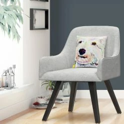 Wholesale ✔️ Trademark Fine Art Pat Saunders White Buttons Decorative Throw Pillow ✨ -Bargoose shop unnamed file 1386