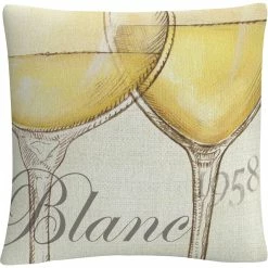 Best deal ⌛ Trademark Fine Art Daphne Brissonnet Les Blancs Decorative Throw Pillow ❤️