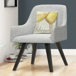 Best deal ⌛ Trademark Fine Art Daphne Brissonnet Les Blancs Decorative Throw Pillow ❤️ -Bargoose shop unnamed file 141