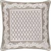 Outlet ???? J. Queen New York Bel Air Sand Square Decorative Throw Pillow ⭐