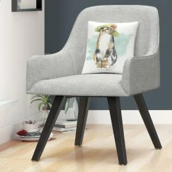Buy ???? Trademark Fine Art Beth Grove Fancy Cats III Watercolor Decorative Throw Pillow ???? -Bargoose shop unnamed file 1490