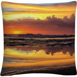 Best deal ???? Trademark Fine Art Young Morning Reflections Decorative Pillow ????