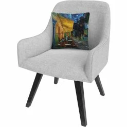 Flash Sale ???? Trademark Fine Art Vincent Van Gogh Cafe Terrace Decorative Throw Pillow ???? -Bargoose shop unnamed file 1537