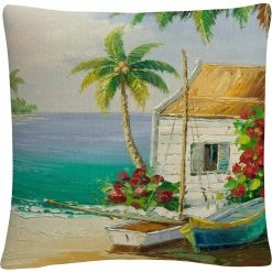 Best deal ???? Trademark Fine Art Key West Breeze Decorative Throw Pillow ????