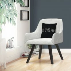 Brand new ⌛ Trademark Fine Art Michael Mullan Love Lives Here Decorative Throw Pillow ???? -Bargoose shop unnamed file 1549