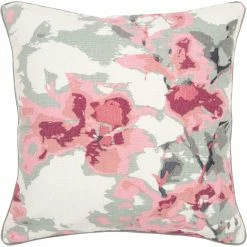 Coupon ???? Connie Post Floral Pink 20 X 20 In. Polyester Filled Pillow ????