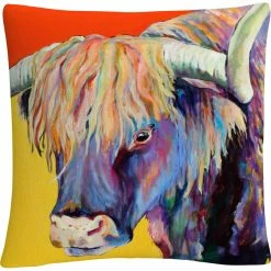 Discount ???? Trademark Fine Art Pat Saunders White Scotty Decorative Throw Pillow ????
