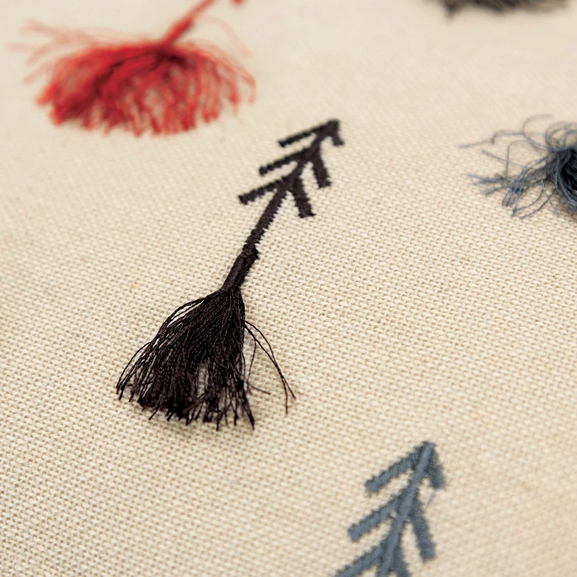 New ⭐ Rizzy Home Embroidered Arrows 14 X 26 In. Polyester Filled Pillow ???? 7 New ⭐ Rizzy Home Embroidered Arrows 14 X 26 In. Polyester Filled Pillow ???? - Image 5