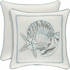 Wholesale ???? Royal Court Water's Edge 16 In. Square Decorative Throw Pillow ????