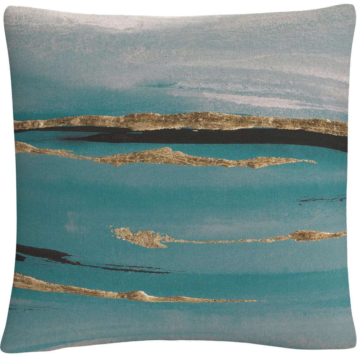 New ???? Trademark Fine Art Chris Paschke Gilded Storm II Teal Grey Crop Decorative Pillow ???? 3 New ???? Trademark Fine Art Chris Paschke Gilded Storm II Teal Grey Crop Decorative Pillow ????