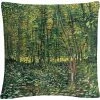 New ???? Trademark Fine Art Vincent Van Gogh Trees And Undergrowth Decorative Throw Pillow ???? -Bargoose shop unnamed file 1589