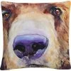 Promo ⭐ Trademark Fine Art Pat Saunders White The Sniffer Decorative Throw Pillow ⭐