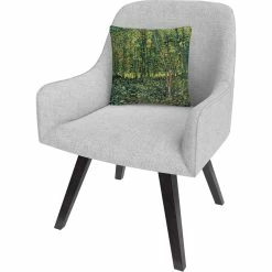 New ???? Trademark Fine Art Vincent Van Gogh Trees And Undergrowth Decorative Throw Pillow ???? -Bargoose shop unnamed file 1591