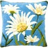 New ???? Evergreen Indoor/Outdoor Shasta Daisy Hooked Pillow ???? 1 New ???? Evergreen Indoor/Outdoor Shasta Daisy Hooked Pillow ???? -Bargoose shop unnamed file 1615