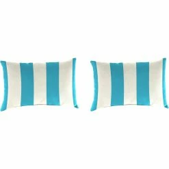 Brand new ???? Jordan Manufacturing Outdoor 18 X 12 In. Toss Pillow 2 Pk. ???? -Bargoose shop unnamed file 1618