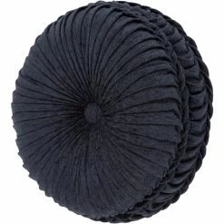 Flash Sale ???? J. Queen New York Luciana Indigo Tufted Round Decorative Throw Pillow ????