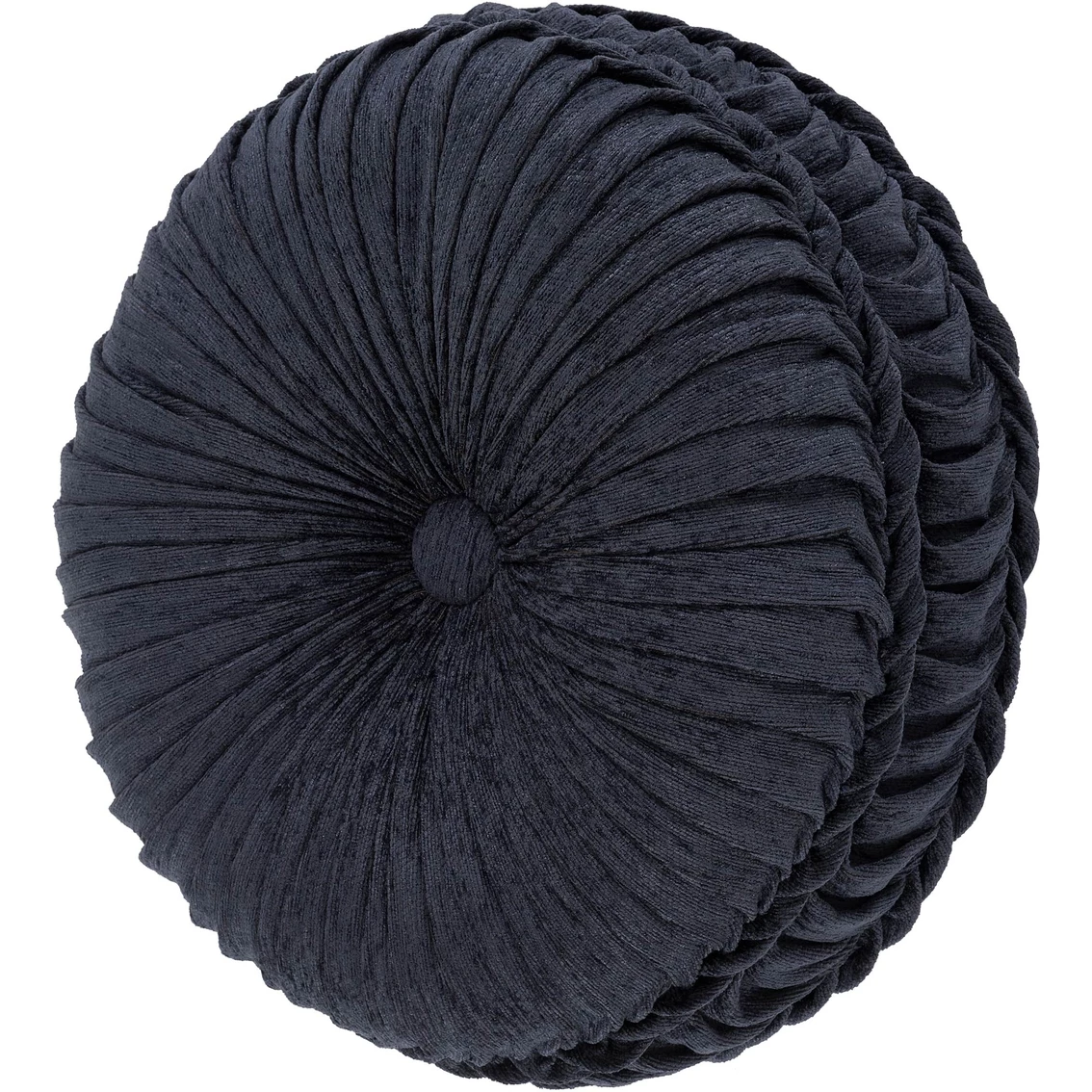 Flash Sale ???? J. Queen New York Luciana Indigo Tufted Round Decorative Throw Pillow ???? 3 Flash Sale ???? J. Queen New York Luciana Indigo Tufted Round Decorative Throw Pillow ????