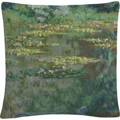 Best reviews of ???? Trademark Fine Art Claude Monet Le Bassin Des Nympheas Decorative Throw Pillow ????